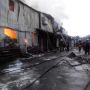 Рятувальники гасили пожежу на Центральному ринку Кам’янця дві години