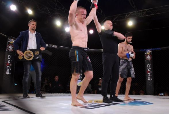 Кам'янецький боєць став новим чемпіоном MMA PRO до 65.8кг