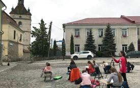 Як юні митці писали Кам'янець-Подільський (ФОТО)