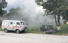 На Довжку загорівся будинок