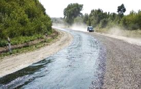 В Оринині комунальники  відновили автомобільну дорогу