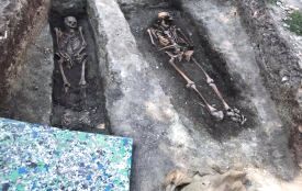 Археологи виявили масове поховання у Старому Замку  (ФОТО) ОНОВЛЕНО